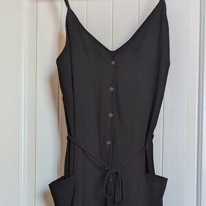 NWT Dress Forum Los Angeles Black Women's Romper size M